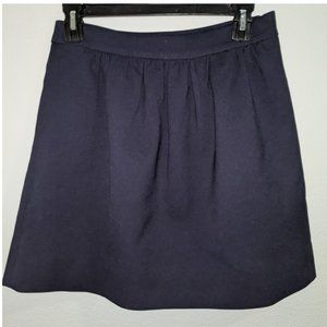 JCrew Double Crepe Skirt Sz 0 VGUC